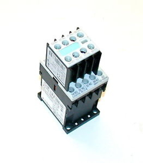 NEW SIEMENS CONTROL RELAY ASSEMBLY MODEL 3RH1122-1BB40