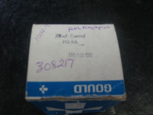 Gould Allied Control Products:  Switch PO-9A  110/120 VAC