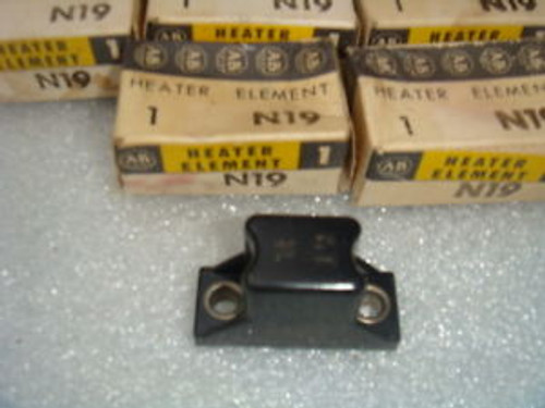 NEW LOT OF 23 ALLEN BRADLEY HEATER ELEMENT N19 NEW IN BOX