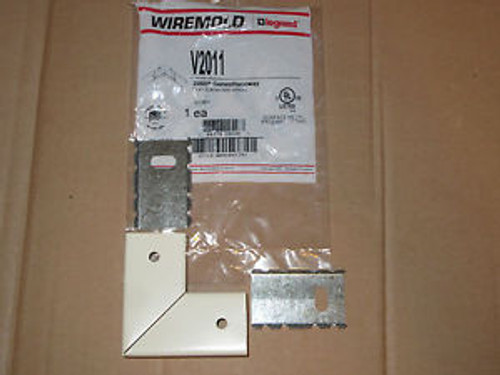 (13) New Wiremold V2011 90° Flat Elbow 2000 Series Ivory Wire Mold raceway