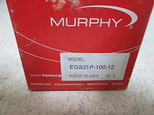 MURPHY EGS21P-100-12 ELECTRIC PRESSURE SWICHGAGE NEW IN A BOX