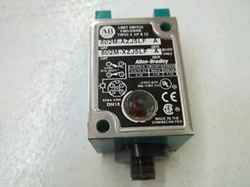 ALLEN BRADLEY 802M-XZJ5LF SER.A USED