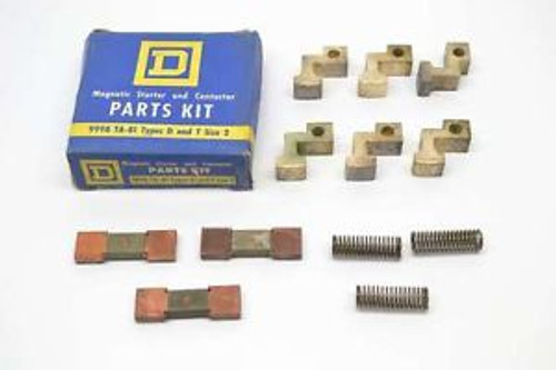 NEW SQUARE D 9998 TA-81 TYPE D T CONTACT KIT 3P SIZE 2 PARTS CONTACTOR B461653