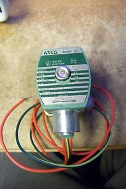 NEW Asco 8210G002 24DC 2-Way Brass 1/2 Solenoid Valve Normally Closed