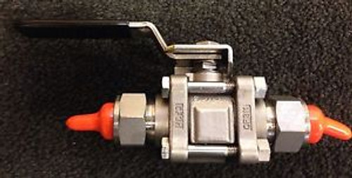 SWAGELOK 3/4 Tube Stainless Steel BALL VALVE SS-63TS12 60-SERIES 3-PIECE NEW