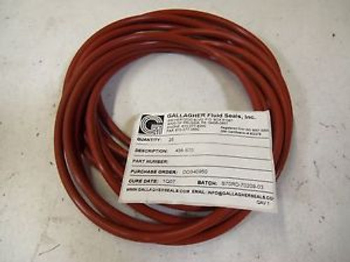 LOT OF 10 GALLAGHER FLUID SEALS INC.438-S70 NEW OUT OF BOX