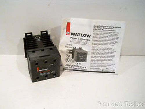 New Watlow DIN-a-mite Power Controller DB3C-1524-C300 50 VAC 32 VDC 16 Amps