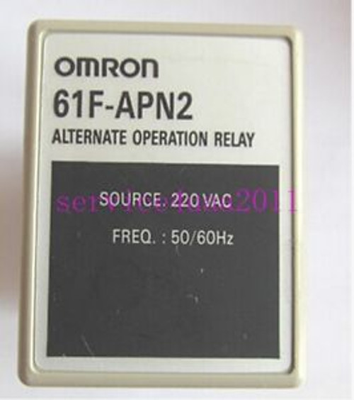 OMRON 61F-APN2 220VAC liquid level relay 2 month warranty