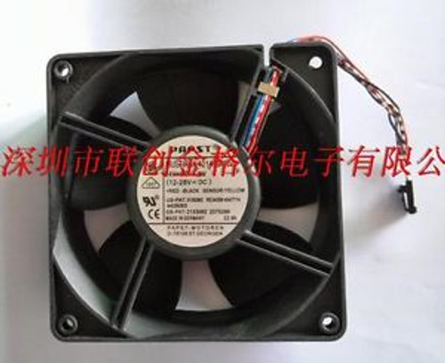 New PAPST 4214/37HV fan 24V 7.2W5pin 12012038mm