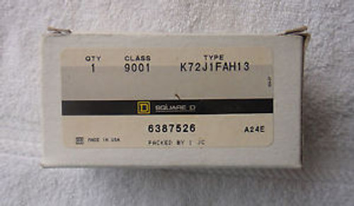 New Square D Selector Switch Class 9001     K72J1FAH13