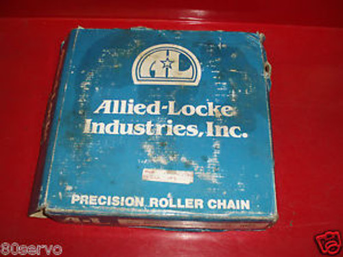 ALLIED ROLLER DRIVE CHAIN DOUBLE 60-2R  10FT. LONG    3/4 X 1/2    21LBS NEW