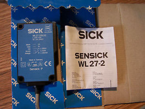 NIOB SICK WL27-2S132 WL272S132 PHOTOELECTRIC SENSOR