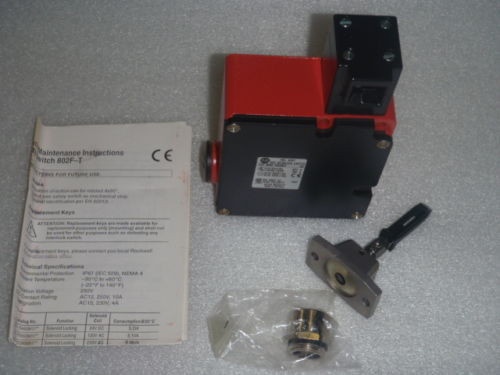 Allen-Bradley Key Lock Switch 802F-TE6SM11_Ser A_Rev A_802FTE6SM11