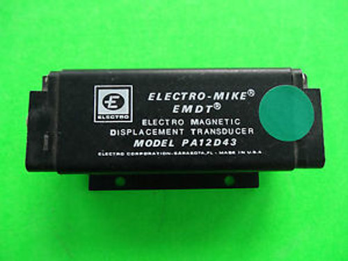 Electro Corp Mike Magnetic Displacement Transducer PA12D43