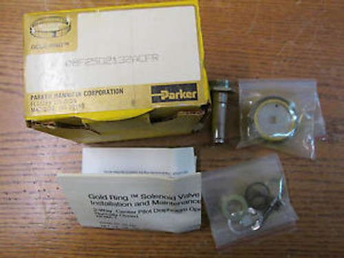 NEW NOS Parker Gold Ring 08F2502132ACFR Solenoid Valve Rebuild Kit Repair Kit