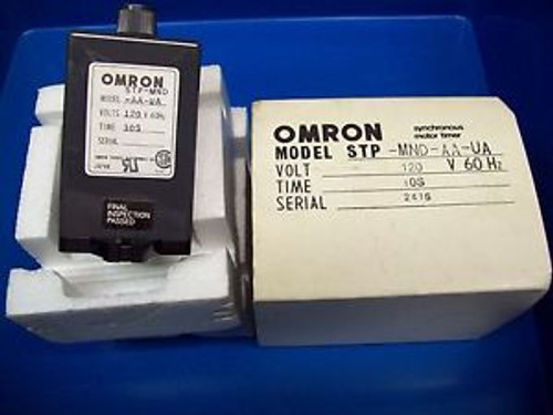 OMRON STP-MND-AA-UA MOTOR TIMER SYNCHRONOUS