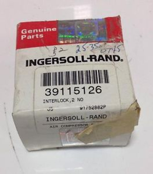 INGERSOLL RAND AIR COMPRESSOR INTERLOCK 39115126 / 91752882P New