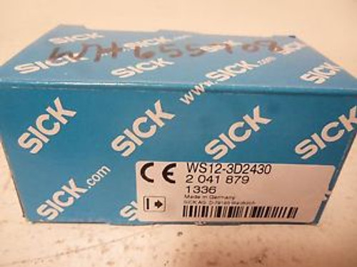 SICK WS12-3D2430 PHOTOELECTRIC SENDER NEW IN BOX