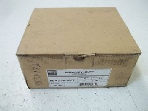 SOLA SDP3-15-100T POWER SUPPLY NEW IN A BOX