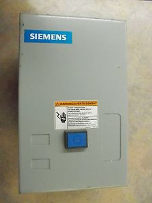 Siemens 14BP32BC81 Size 00 Motor Control Starter in NEMA 1 Enclosure 120v/240v