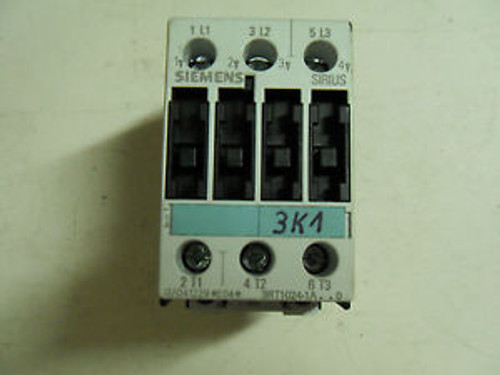 (Q1-1) 1 NEW SIEMENS 3RT1024-1A CONTACTOR