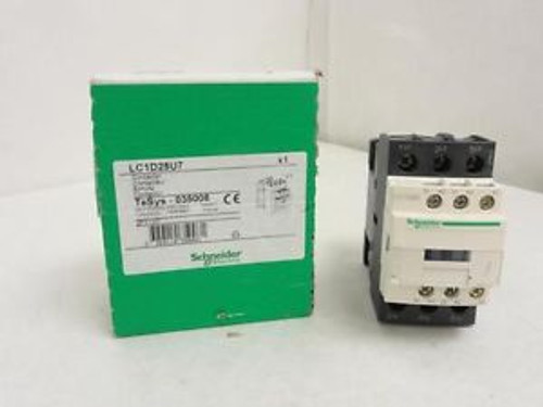 143536 New In Box Schneider LC1D25U7 Contactor 25A 3P 600V Max Coil: 240V