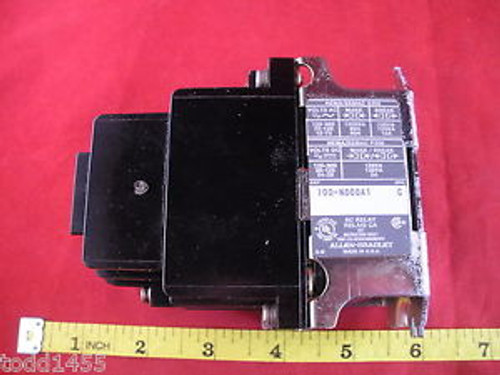 Allen Bradley 700-N000A1 Relay Ser C 120-300v ac 72-120v 60a 12-72v 10a Nos New