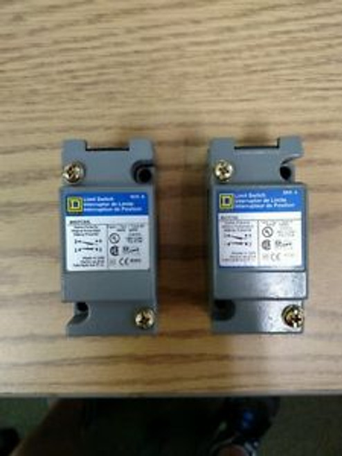 (2) New Square D 9007C54L Limit Switch Body