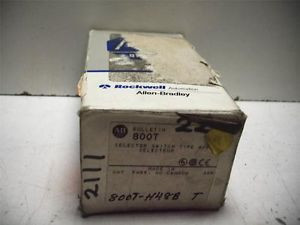 ALLEN-BRADLEY 800T-H48B SELECTOR SWITCH LOCKING - NEW