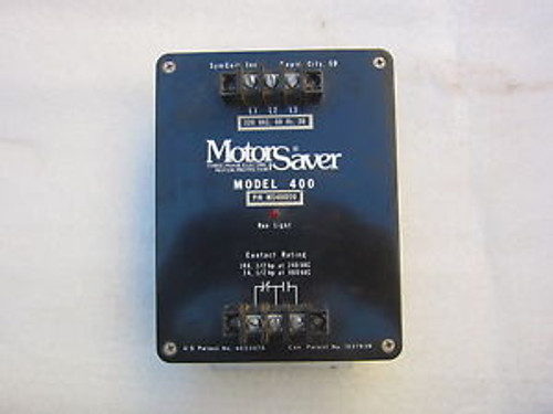 Motor Saver 400 220V 3?ÿ Electronic Motor Protector Used