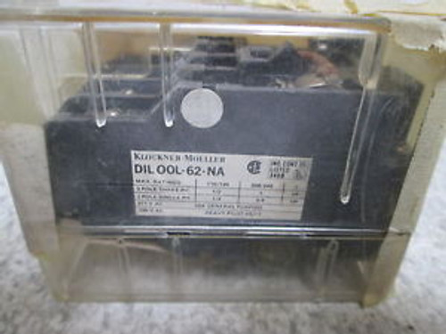 KLOCKNER-MOELLER DILOOL-62-NA CONTACTOR 115V NEW OUT OF A BOX