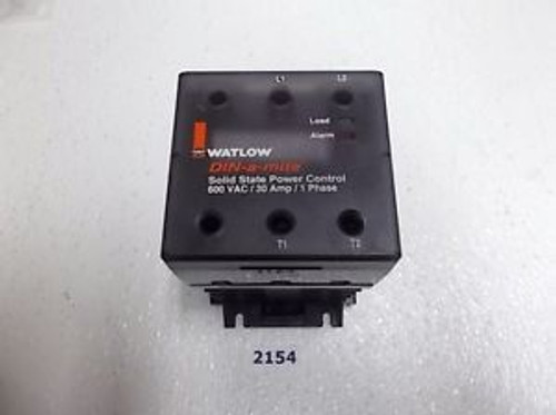 Watlow DB1C-3060-C0S0 600V 30A 1P Solid State Power Control