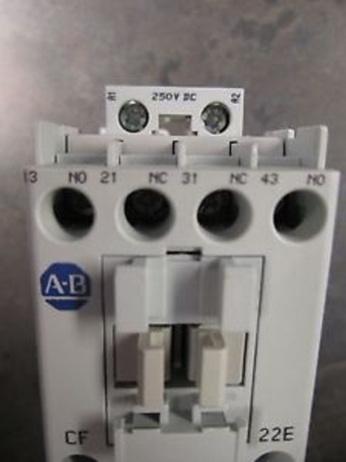 NEW ALLEN BRADLEY 700-CF2200ZT CONTACTOR 250V DC COIL