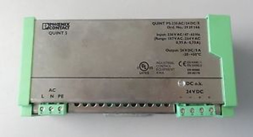 PHOENIX CONTACT QUINT PS-230AC/24DC/5 POWER SUPPLY