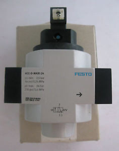 Festo Electric On-Off Valve HEE-D-MAXI-24 3/4 in new