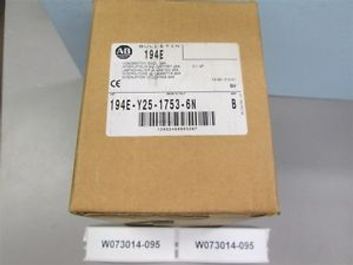 New Allen Bradley 194E-Y25-1753-6N 25 amp Loadswitch Old Stock