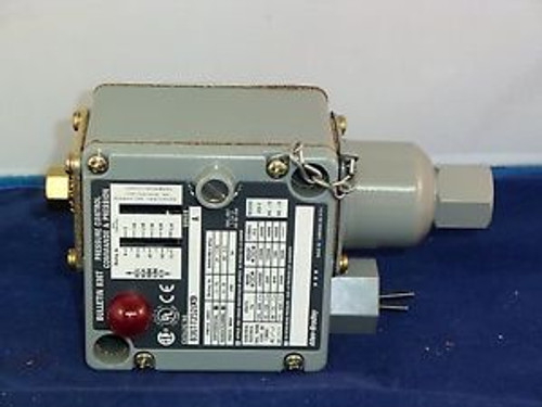 ALLEN BRADLEY 836T-T252JX9 / 51-37-1018 Pressure Control