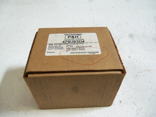 HARNISCHFEGER P&H 479U83D4 MAGNETIC CONTACTOR NEW IN BOX