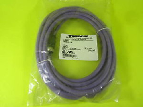 Turck EuroFast Cordset Cable Connector -- RKSW 455-5M /U0348-5 -- New