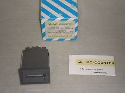 New ATC MC6MS-25CPS-DC24V Pushbutton Reset MC Counter