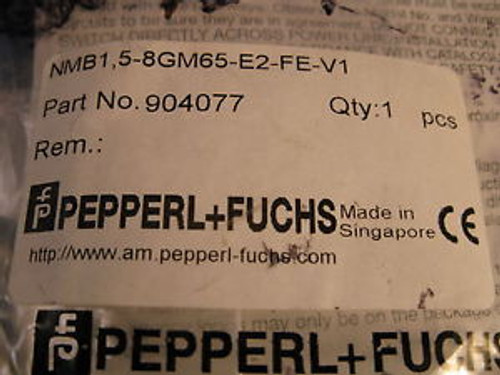 Pepperl + Fuchs Proximity Sensor NMB1.5-8GM-65-E2-FE-V1 904077 new