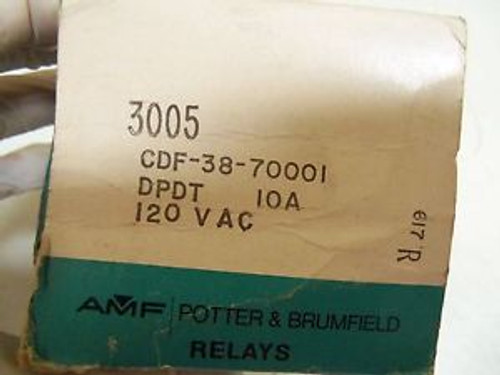 POTTER & BRUMFIELD CDF-38-70001 NEW IN BOX