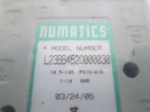 NUMATICS L23BB452O000030 L SERIES SOLENOID VALVE NEW IN A BAG