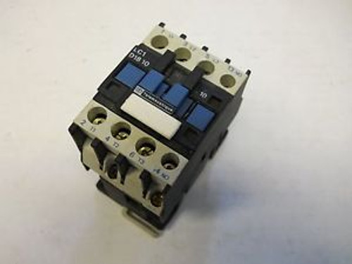 TELEMECANIQUE LC1D1810G6 CONTACTOR 32A 600V 3 POLE 120V COIL NEW NO BOX