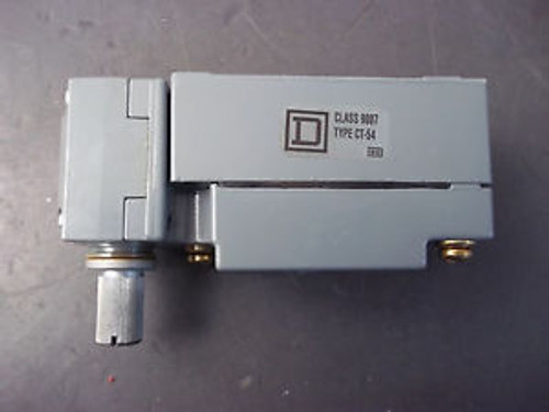 SQUARE D 9007 C54A Mech. Turret Head Position Switch 5 degrees pretravel New NOS