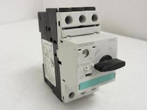 143474 Old-Stock Siemens  3RV1021-1HA10 Motor Protector 5.5-8.0A 3P 600V