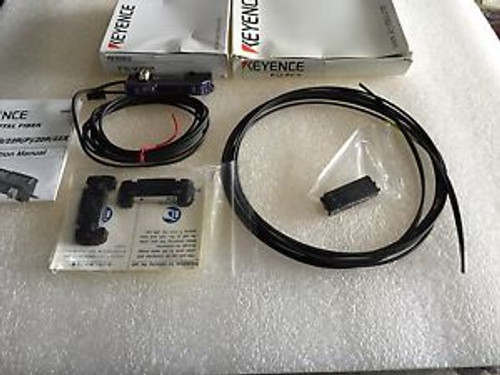 Keyence FS-V22R Digital Fiber Optic Amplifier with FU-5FZ Fiber Optic Sensor NEW