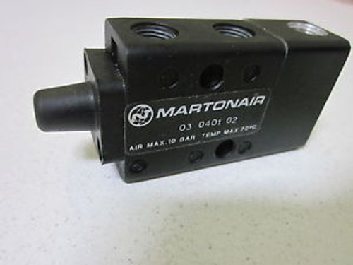 MARTONAIR NORGREN 03 0401 02 NEW OUT OF A BOX