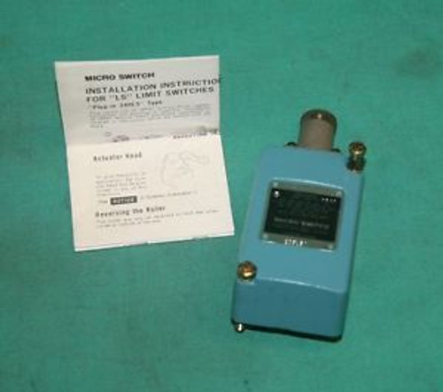 Honeywell 205LS1 Micro Switch Limit Switch Roller Plunger NEW