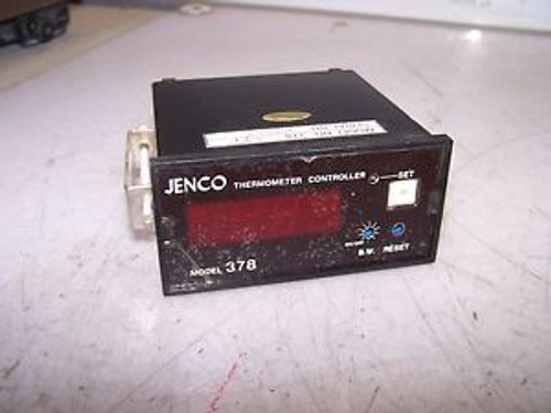 NEW JENCO THERMOMETER CONTROLLER W/ HOLDDOWNS 115/230 VAC 378-JF